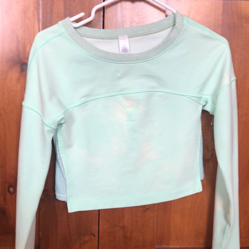 Mint green long sleeve
